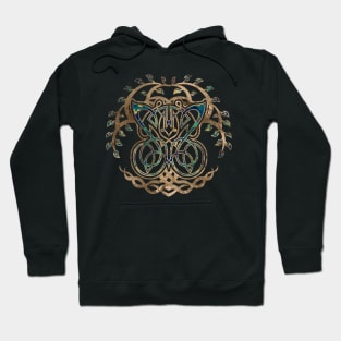 Butterfly and Tree of life Yggdrasil Hoodie